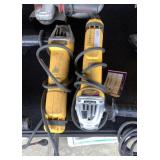 (2) DeWalt 5" Angle Grinders