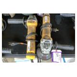 (2) DeWalt 5" Angle Grinders