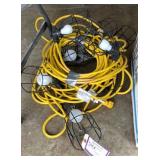 (2) 5 Light Temporary Lighting System