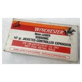 (35) Winchester Subsonic Controlled Exp 9mm Luger
