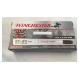 (20) Winchester SuperX 30-30 Win Ammo