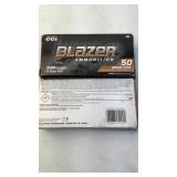 (2x the bid) Blazer Brass Case 9mm Luger Ammo