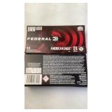 (2x the bid) Federal American Eagle 9mm Luger Ammo