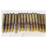 15 Rounds 50 Cal Yellow Tip 50 Cal Ammo