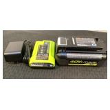 Ryobi 40V Battery & Charger