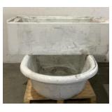 (2) Bath tubs