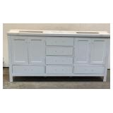 Dual Sink Vanity w/ Sinks