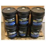 (6) 5 Gallon Buckets Of Prime Guard Hydraulic Oil