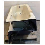 (2) Bootz Metal Bath Tubs