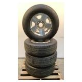 (4) 6 Lug 17" Wheels w/ Tires