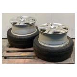 Good Year 5 Lug 17" Wheels & Tires