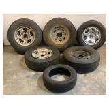 Assorted Wheels And Tires