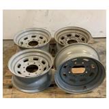(4) 8 Lug 16" Wheels