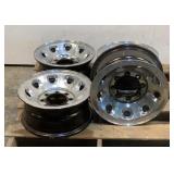 (4) 8 Lug 16" Wheels