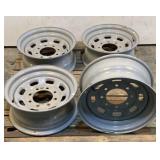 (4) 8 Lug 16" Wheels