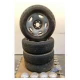 (4) Hankook 6 Lug 17" Wheels w/ Tires
