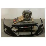 Bumper Cover, Gas Engine, Metal Plates