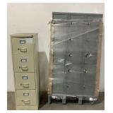 Locker Unit And Filing Cabinet