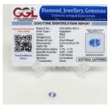 0.57 ct Blue Sapphire Gemstone