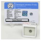 1.05 ct Gray Diamond Gemstone