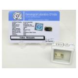 5.5 ct Yellow Moissanite Gemstone