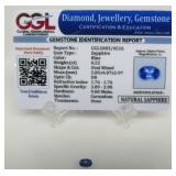 0.52 ct Blue Sapphire Gemstone
