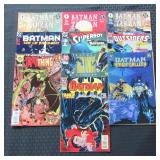 (10) Assorted Batman Comic Books