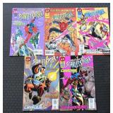 (5) Marvel Scarlet Spider Comic Books