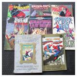 (8) Assorted Spiderman Comic Books