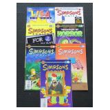 (7) Bongo Group Simpsons Comic Books