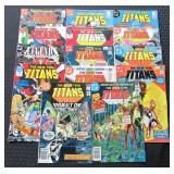 (14) DC New Teen Titans Comic Books