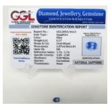 0.57 ct Blue Sapphire Gemstone