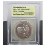 1997 - P Law Enforcement Commemorative Coin