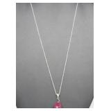 46 ct Ruby Necklace