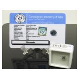 0.95 ct White Moissanite Gemstone