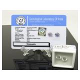 2.05 ct White Moissanite Gemstones