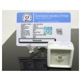 2.4 ct White Moissanite Gemstone