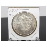 1878 - CC Morgan Silver Dollar