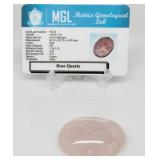 148.6 ct Rose Quartz Gemstone