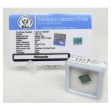 2.9 ct Green Moissanite Gemstone