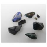 (8) 12 ct Fire Opal Gemstones