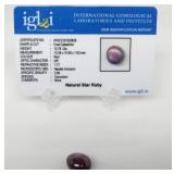 12.78 ct Star Ruby Gemstone