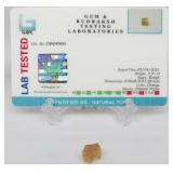 5.51ct Orange Topaz Gemstone