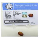 6.3 ct Hessonite Garnet Gemstone