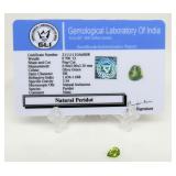 0.7 ct Peridot Gemstone