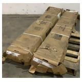 (2) Open Shelf Filing Cabinets