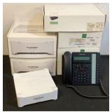Assorted Office Phones And Switches