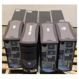 (8) Assorted Computer Towers