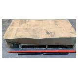 NHA Skid Steer Hay Fork Attachment