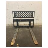 Skid Steer Fork Attachment